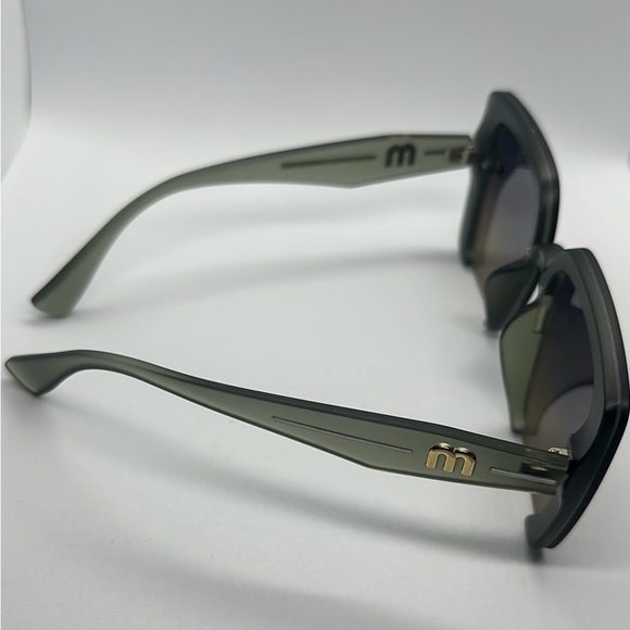 Oversized Square Sunglasses, Gradient Lens, UV Protection, M\